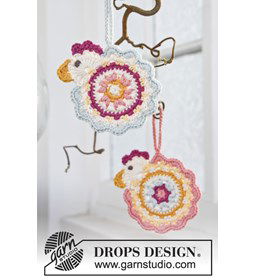 Paaskuiken  gemaakt van Drops Safran