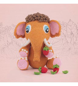 Mammoet gemaakt van Scheepjes Catona 25 en 10 gram