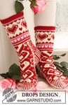 Breipatroon Gebreide Valentijn sokken