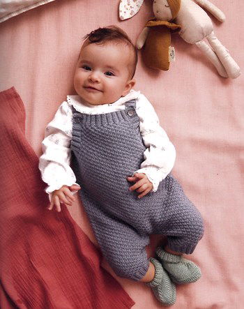 tuinbroekje in dambordpatroon