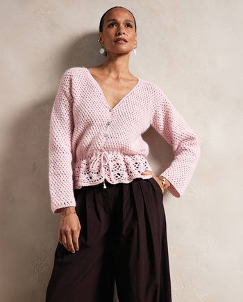 damesvest Heloise met taillekoord
