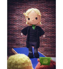 Draco Malfidus gemaakt van Scheepjes Catona 50 - 100 gram