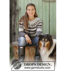 Vest gemaakt van Drops Puna