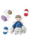 Haakpatroon Baby Blankie Rainbow Lovey van andere kant