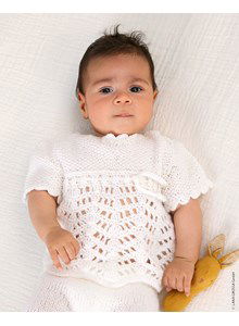 Baby tuniek met aansnoerkoordje