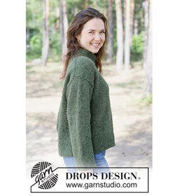 Everfern Sweater gemaakt van Drops Alpaca