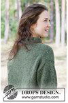 Breipatroon Everfern Sweater van andere kant