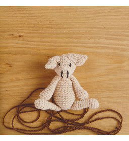 Minidier Varken gemaakt van Drops Karisma