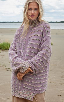 Damestrui met verticale- en horizontale strepen