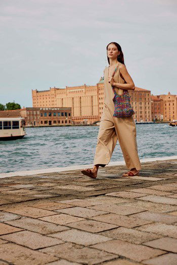 Boodschappentas Rialto in waaierpatroon