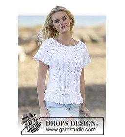 Vest gemaakt van Drops Safran