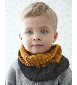 Snood gemaakt van Phildar Phil Partner 6