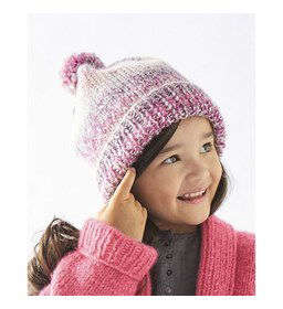 Kindermuts gemaakt van Phildar Phil Mikado