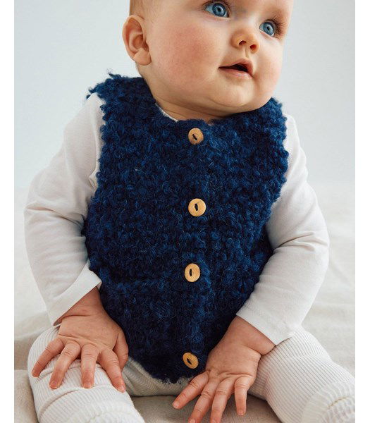 Breipatroon Mouwloos babyvestje