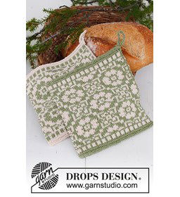 Pannenlappen gemaakt van Drops Belle