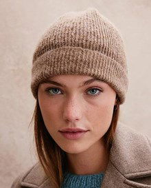 Luxe damesmuts met dubbele rand