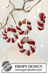 Haakpatroon Peppermint Joy kerstkrans