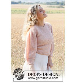 Damestrui gemaakt van Drops Brushed Alpaca Silk