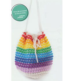 Buideltasje gemaakt van Scheepjes Cahlista