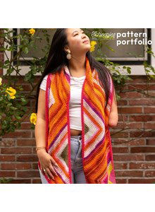 Sjaal Zinnia Zigzag Scarf