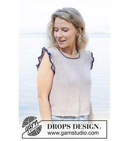 Sailor Frill Top gemaakt van Drops Belle