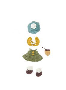 Poppenkleding om de stad mee in te gaan