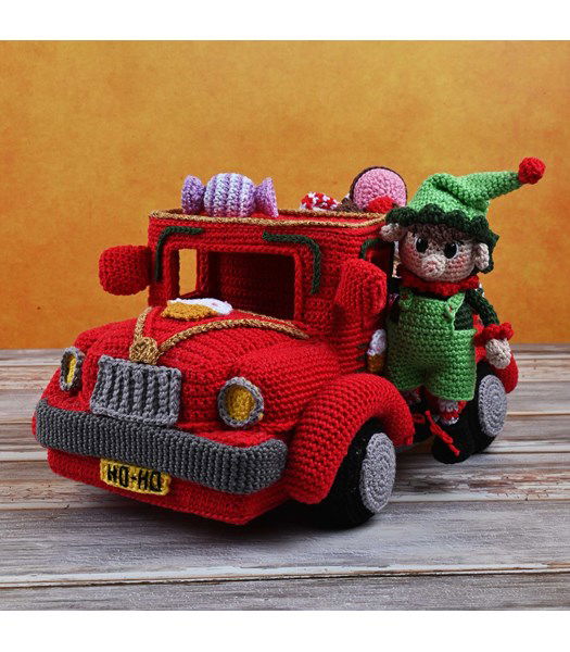 Haakpatroon Santas Sweet Delivery Truck