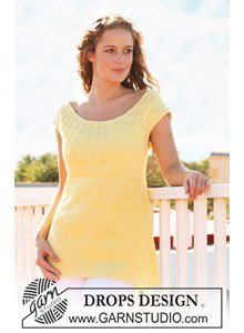 Top met korte raglan mouwen 