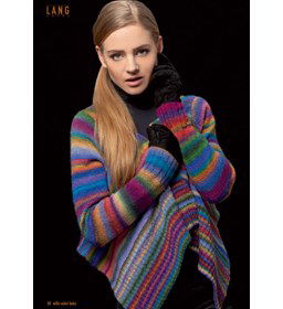 Vest gemaakt van Lang Yarns Mille colori baby