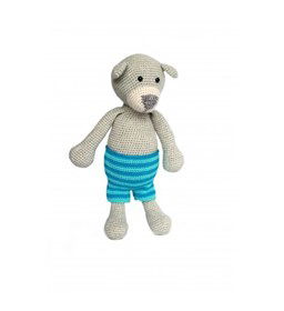 Zwembroek Bir gemaakt van Scheepjes Catona 25 en 10 gram