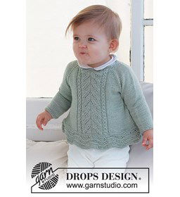 Babytruitje gemaakt van Drops Safran