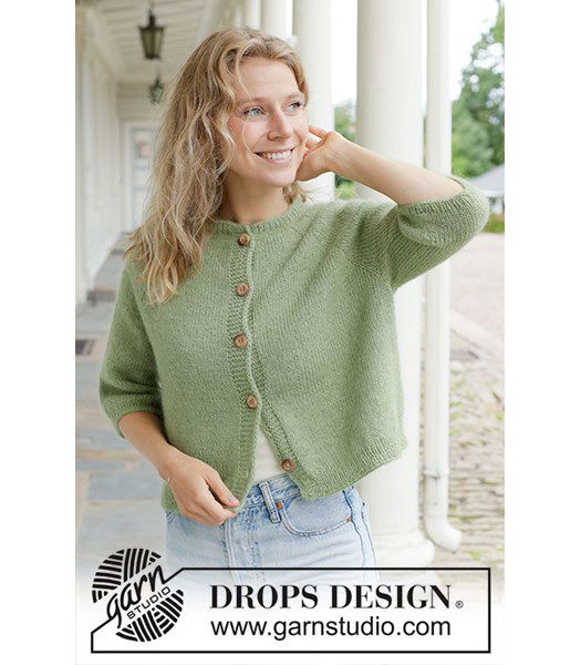 Breipatroon Pistachio Tea Cardigan