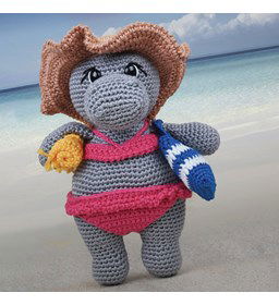 Nijlpaard Nadia gemaakt van Durable Coral