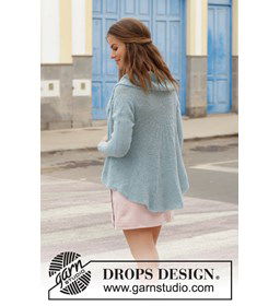 Vest gemaakt van Drops Brushed Alpaca Silk