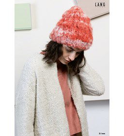 Muts gemaakt van Lang Yarns Bruna (op=op)