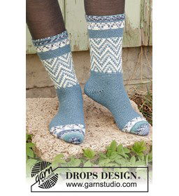 Sokken gemaakt van Drops Fabel