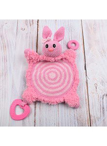 Speeldoekje konijn met zachte geluidjes