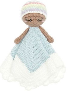 Baby Blankie Rainbow Lovey pastel