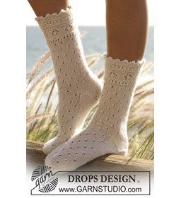 Sokken gemaakt van Breinaalden zonder knop