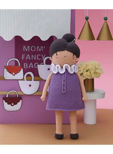 Mama van Lula en co met knotje