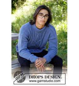 Trui Winter Love gemaakt van Drops Air