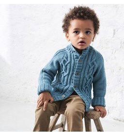 Vest gemaakt van Phildar Phil merinos 3,5