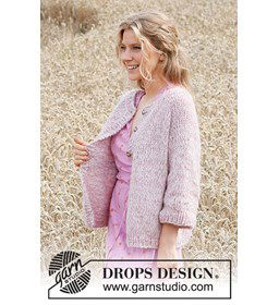 Vest Cosy Rosy gemaakt van Breinaalden zonder knop