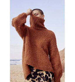 Trui voor dames gemaakt van Lang Yarns Wooladdicts Trust