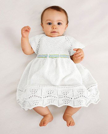 Babyjurkje met korte vlindermouwen