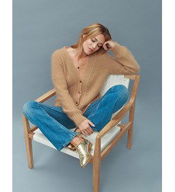 Vest gemaakt van Phildar Phil Pur Angora