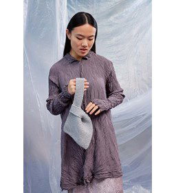 Rechte tas gemaakt van Haaknaalden