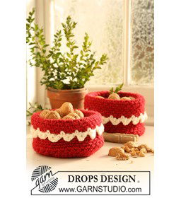 Mand gemaakt van Drops Glitter en glimdraad