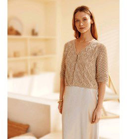 Vest met ajourruiten