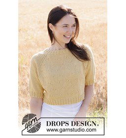 Paardenbloem-hart Trui gemaakt van Drops Belle